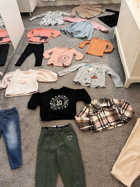 Bundle Girls Autumn/Winter Clothes Age 2-3 Years River Island Zara Next