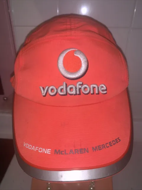 F1 Vodafone McLaren Mercedes Jenson Button Baseball Cap 2009 Formula One Rare