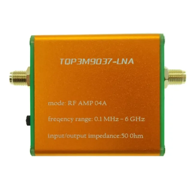 100K-6GHz Tape Amplifier RF FM VHF UHF RF Precursor Ultra Low Noise GainG7