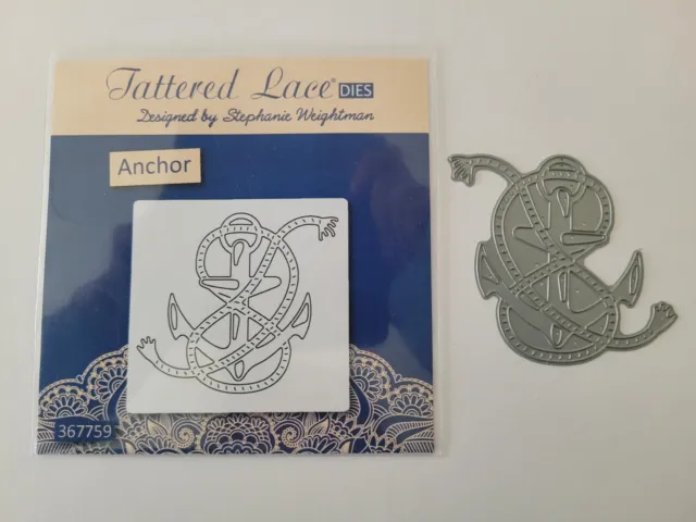 Tattered Lace Die - Anchor Die - Brand New