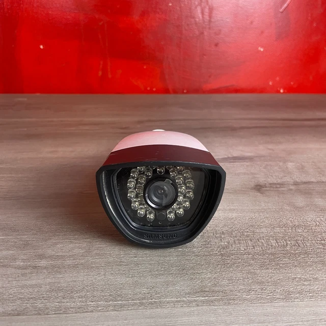 Samsung SDC-5340BC White/Black Night Vision Weatherproof CCTV Security Camera