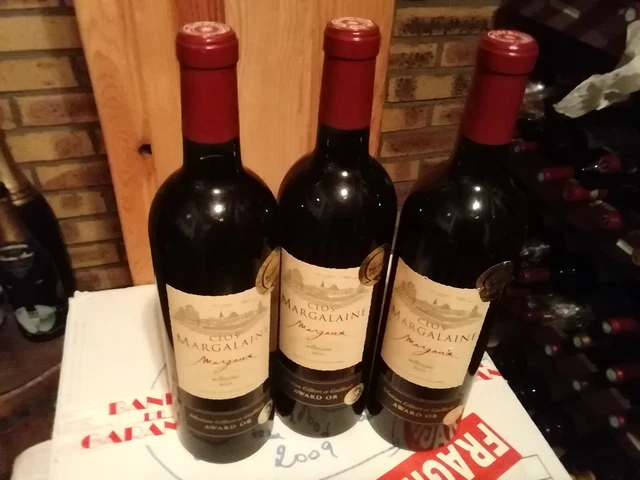CHATEAU CLOS MARGALAINE MARGAUX ( lot de 3b.) 2011