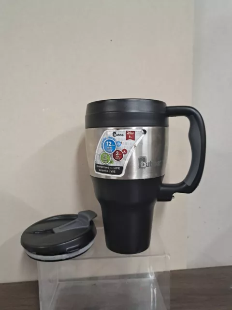 Bubba Keg 32oz. Black Insulated Mug Hot/Cold Tumbler W/ handle & Bottle Opener