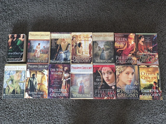 Lot of 14 Plantagenet & Tudor Series Novels by Philippa Gregory Paperback Books