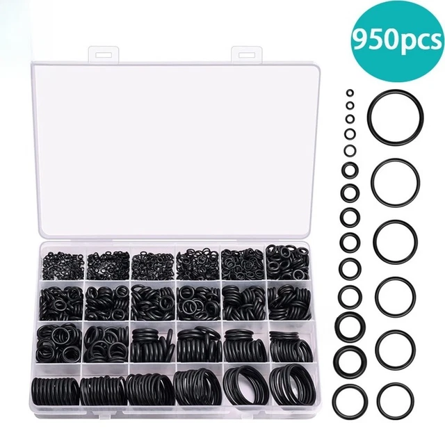 50 Joints Toriques Uxcell 6x12x3 Mm - Caoutchouc Nitrile O-ring Étanche