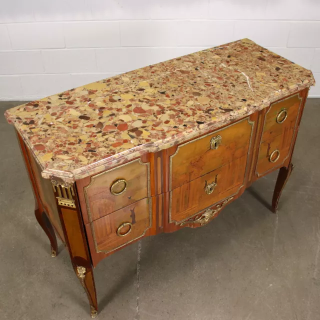 French Neoclassical Inlaid Dresser Rosewood Oak Interior - France XVIII Century 3