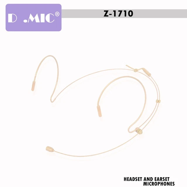 Auricolare Gancio Auricolare Microfono con Microfono Auricolare per Sennheiser Wireless Beige