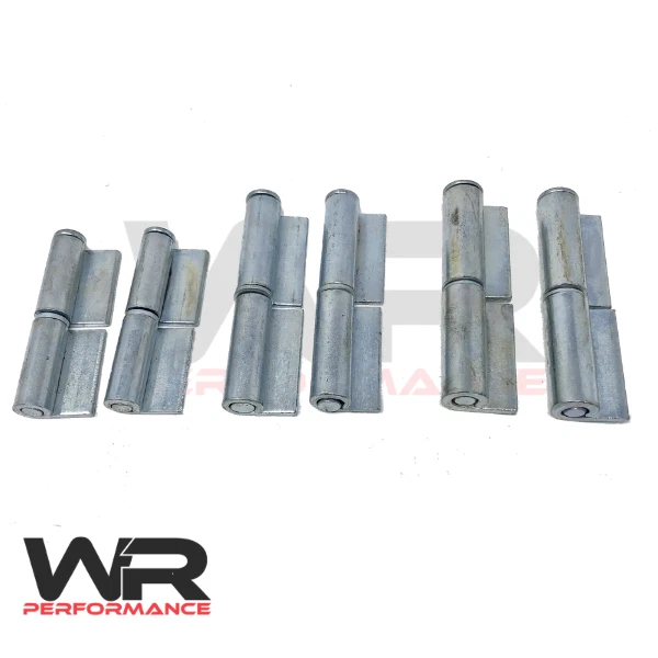 PAIR OF HEAVY Duty Machined Weld on Flag Hinges Gate Hanger £11.99