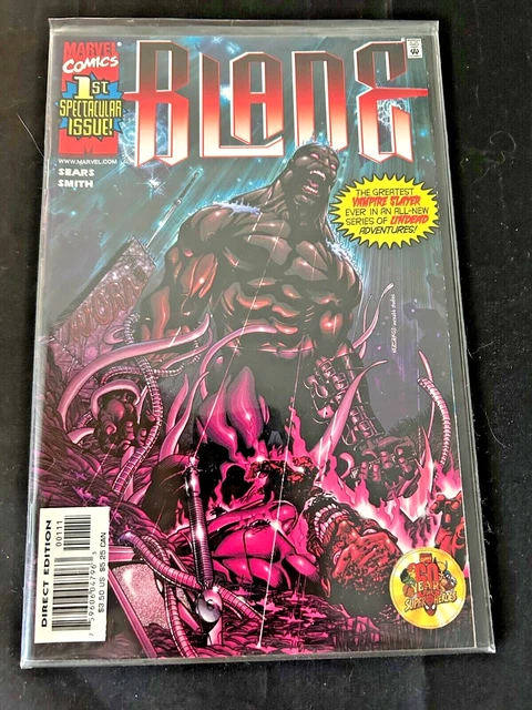 Blade Vampire Hunter 1 VF/NM Marvel Comics 1999 Bart Sears Low Print Run Sons