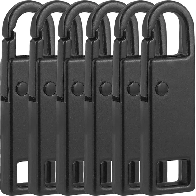 6 Pcs Zipper Accessories Detachable Zipper Puller Labels Clothes Repair Kit