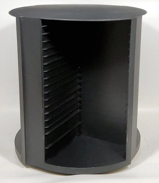 VINTAGE LASERLINE 80-CD Carousel Spinning Storage Rack Tower £22.01 ...
