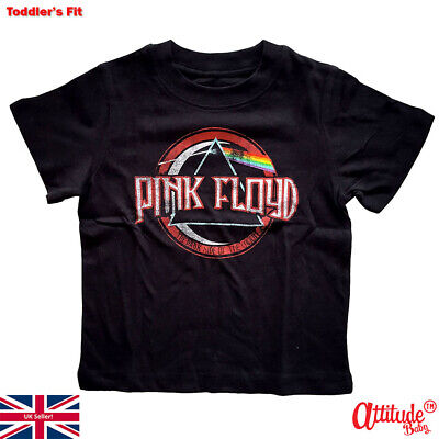 Pink Floyd Kids T Shirt-4 Year Old-Official-Dark Side Of The Moon-Pink Floyd