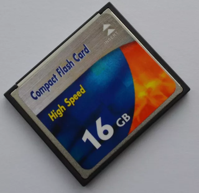 16GB Compact Flash Carte Mémoire pour Canon EOS 40D 7D