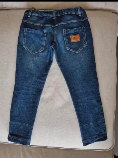 Jeans Bambina Originali D&G junior Dolce e Gabbana 5-6 anni 107-113 cm