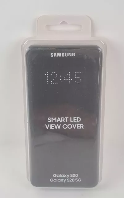 SAMSUNG EF-NG980PBEGEU Etui Folio LED View Noir pour Samsung Galaxy S20 S20 5G