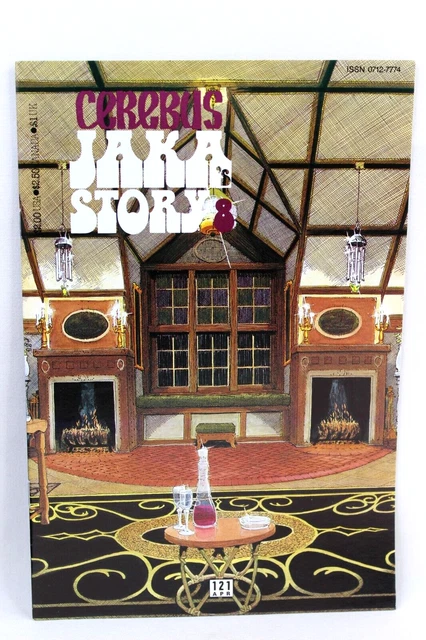 Cerebus #121 Jaka's Story Part Eight 1989 Aardvark-Vanaheim Comics F-/F