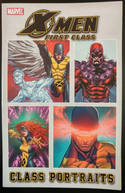 X-MEN: First Class #1 Portraits (TPB Trade Paper Back) (MARVEL Comics) ~ VF/NM
