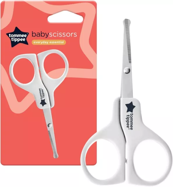 Tommee Tippee Newborn Baby Infant Manicure Safety Nail Scissors