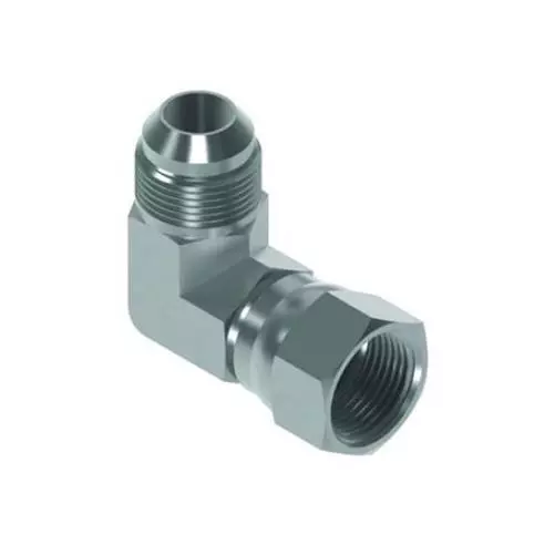 Jic Mâle X Jic Pivot Femelle 90° Forgé Coude - 7/16 " Pour 1-7/8 "