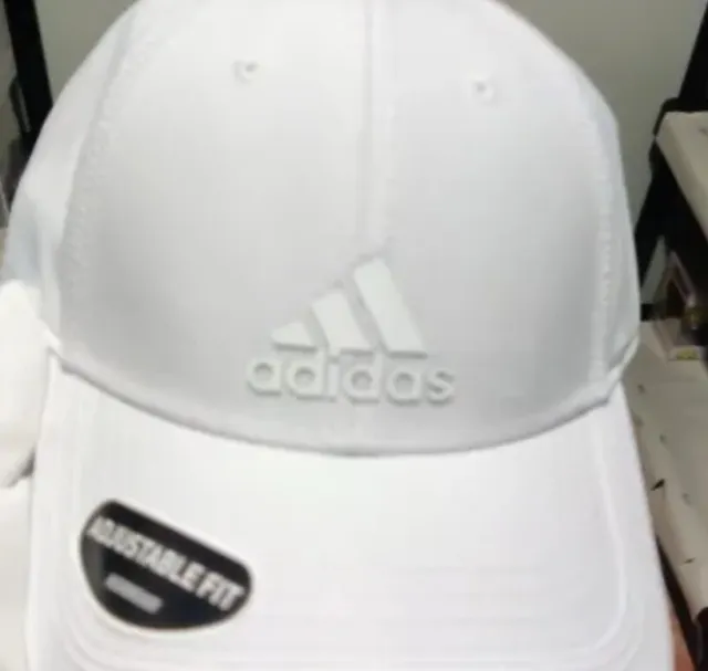 Adidas Men's Contract III Cap Adjustable Fit Aeroready White/Grey