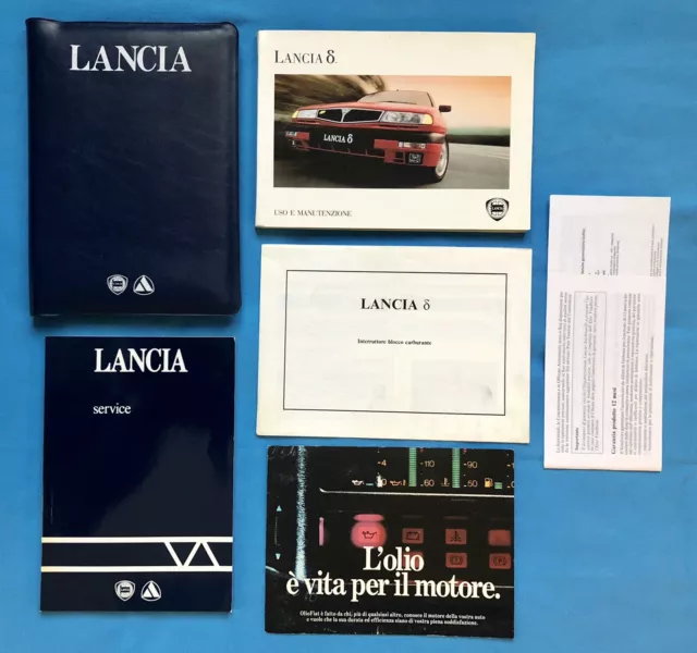 Lancia Delta 2 - Libretti - Service Owners Manual
