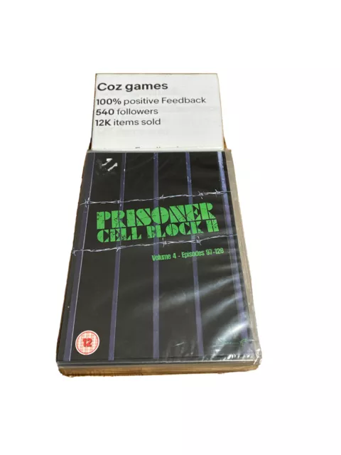 Prisoner Cell Block H Volume 4 Dvd Episodes 97-128 Brand New Sealed Region Free