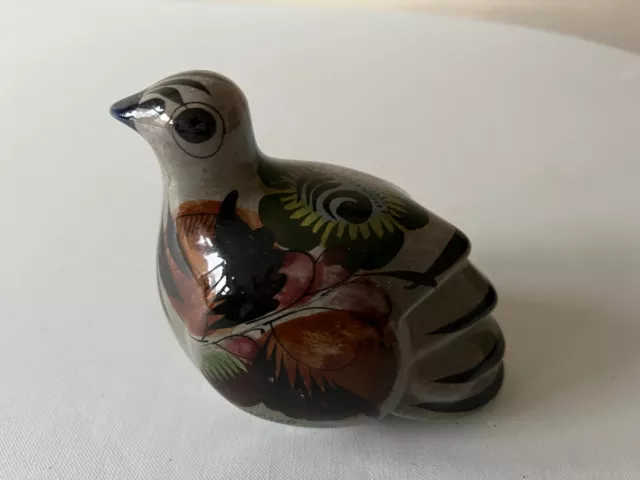 Vintage Tonala mexikanische Keramik Vogelfigur. Mexiko Volkskunst