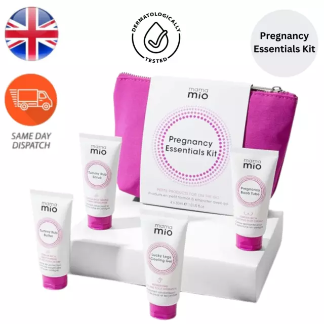 Mama Mio Pregnancy Essentials Git Set 100% Natural Suitable for Pregnant Women