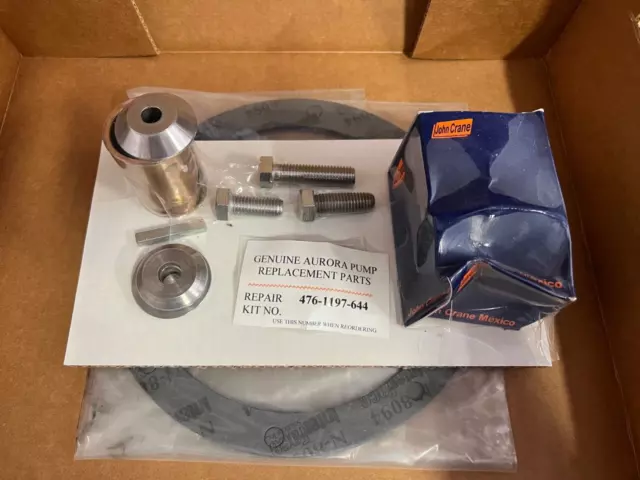 Pentair Aurora Pump Seal Kit 476-1197-644 for 3341/3344 Model Pumps