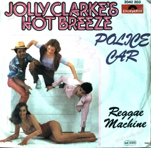 Jolly Clarke's Hot Breeze - Police Car 7in (VG/VG) .