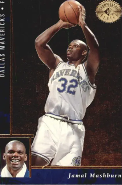 1995-96 SP Championship Dallas Mavericks Basketball Card #25 Jamal Mashburn