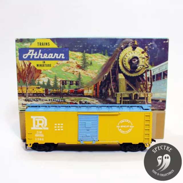 Athearn Omaha Western Box Car 1200 HO Scale - Pre built