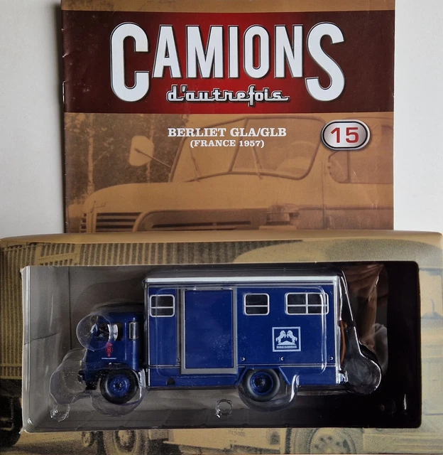 CAMION SEMI REMORQUE D'EXCEPTION BERLIET TBO 15 M3 (porte engins