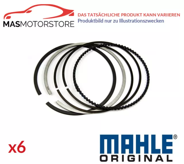 Kolbenringe Satz Mahle Original 083 25 N0 6Pcs A Std Für Bmw 3,5,1,6,X3,X5,Z4,7