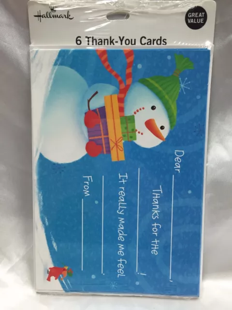 HALLMARK Christmas Cards Money Holders Gift Invitations Notecards Thank You Card 3