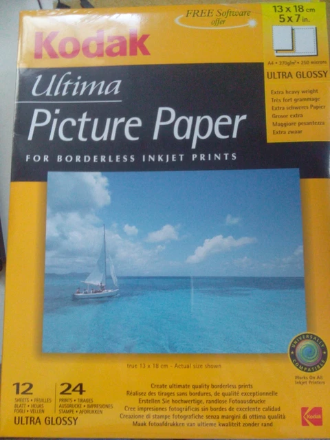 Carta Fotografica KODAK Lucida A6 - 100 Fogli 10x15 Cm, 180g/m² - Per Stampanti A Getto D'Inchiostro - Foto 12