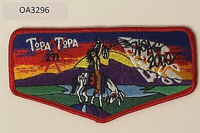 Boy Scout OA 291 Topa Topa Lodge 2000 NOAC Flap