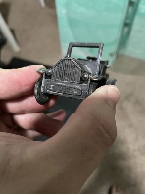 VINTAGE DIE CAST Metal Miniature Pencil Sharpener Antique Wood Stove $9