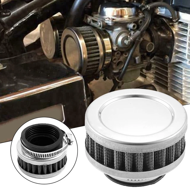Filtre à Air Conique 55mm Pour Moto - Maille Acier Inoxydable, Haut Débit - Performance Moteur