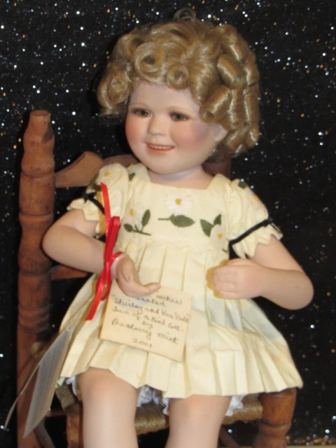 The Danbury Mint The Shirley Temple “Two Of A Kind “ Doll Collection 2001 LOVELY