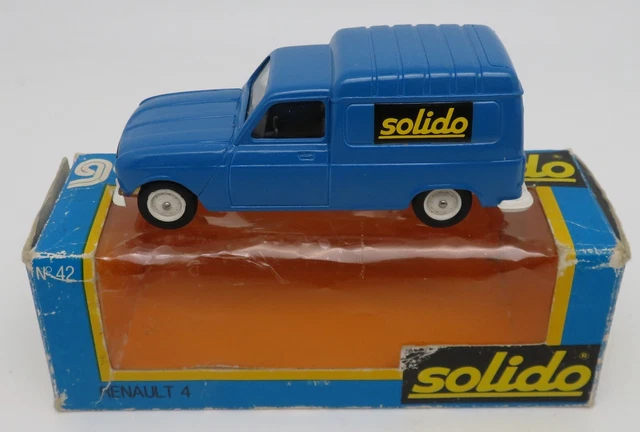 Solido Renault 4L fourgonnette Gaz de France