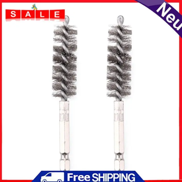 2pcs Machinery Paint Remover Brush Hand Tool 16mm for Power Drill (A)