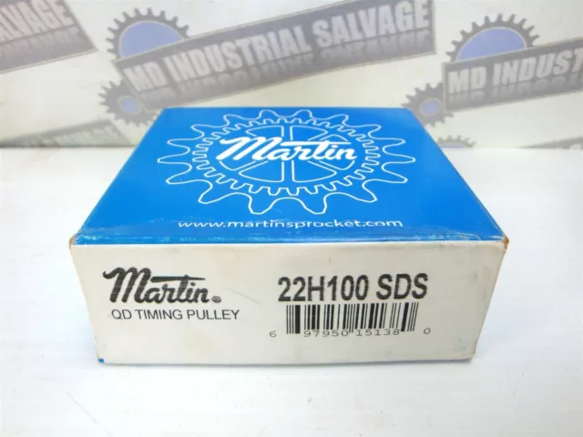 (New In Box) Martin - Qd Timing Pully - 22H100 Sds (New) 2