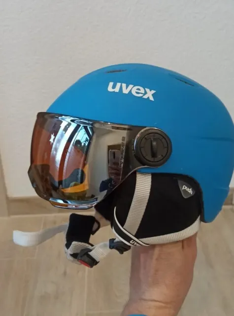 UVEX JUNIOR VISOR PRO - 52,53,54 Skihelm Snowboardhelm Helm Visier