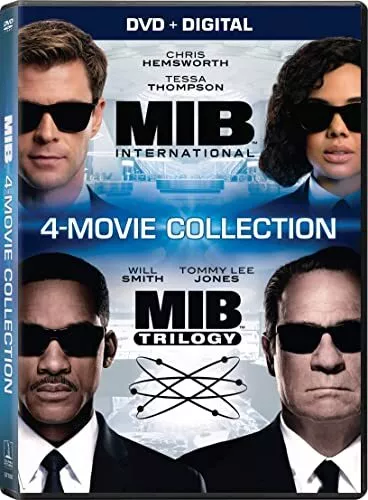 New Men In Black I, II & III & MIB International Collection (DVD + Digital)