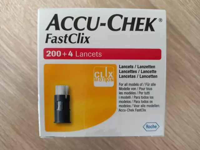 Accu-Chek Fast Clix FastClix 200+4 Lanzetten
