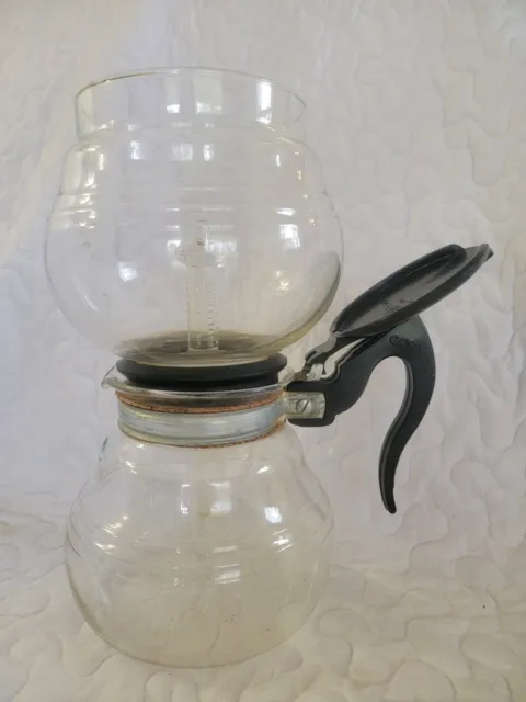 Excellent Cond. Vintage Cory Vacuum Glass Coffee Brewer Pot DLL/DLU