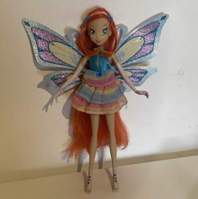 Winx Club Super Fate Enchantix Bloom Doll Giochi Preziosi Puppe