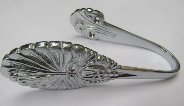 PACK OF 2 decorative fancy traditional old style curtain tie back hold-back hook