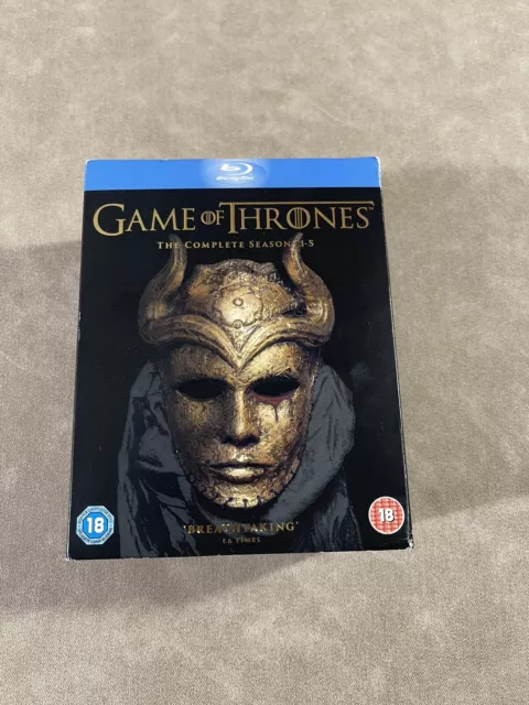 GAME OF THRONES: The Complete Seasons 1-5 Blu-Ray Disc Collection $21. ...